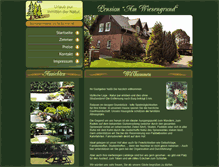 Tablet Screenshot of pension-wiesengrund-spreewald.de